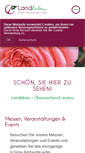 Mobile Screenshot of landleben-messe.de